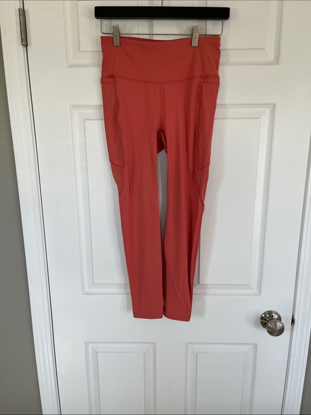 Calia Coral High-Rise Workout 7/8 Leggings with Side Pockets Size Small